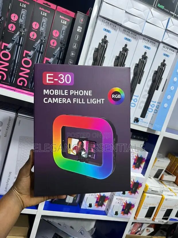 E-30 RGB Mobile Phone Camera Fill Light
