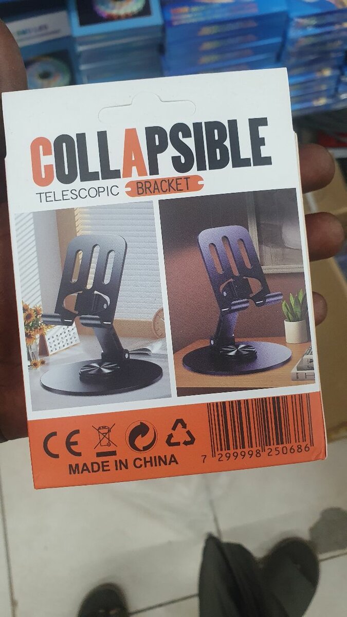 Support pour Téléphone Pliable