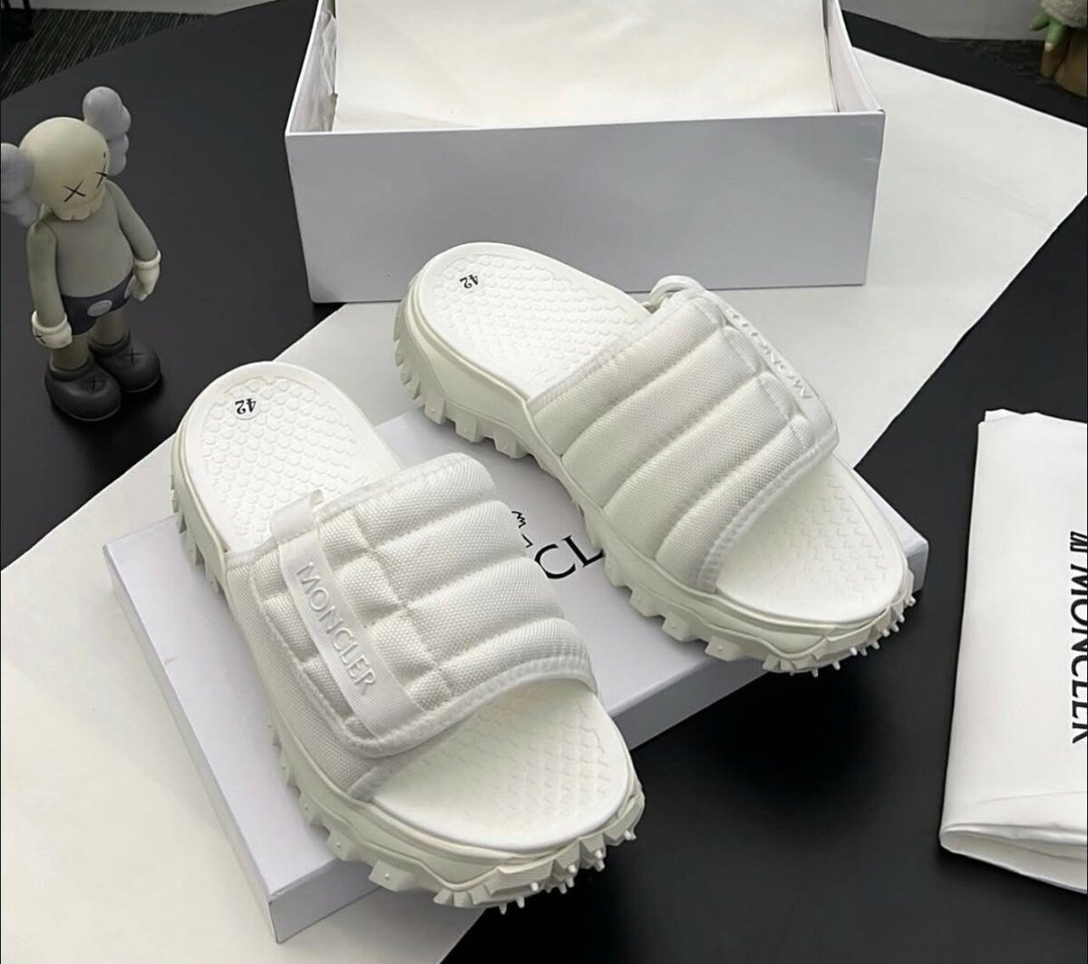 Claquettes Moncler Homme