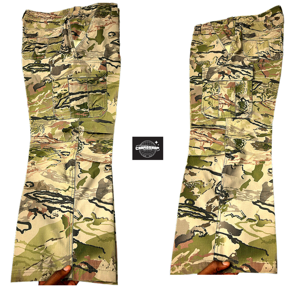 Pantalon camouflage treillis