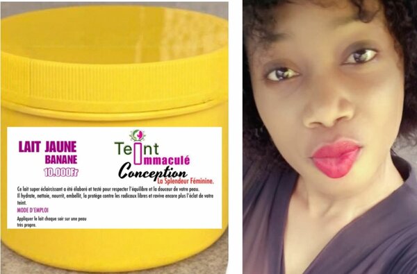 Lait Corporel Jaune Banane