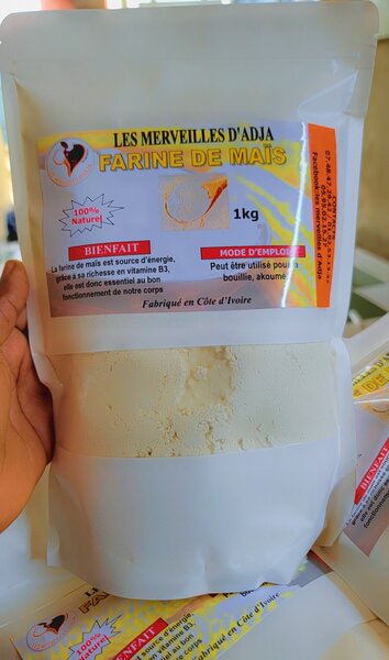 Farine de Maïs Naturelle 1kg