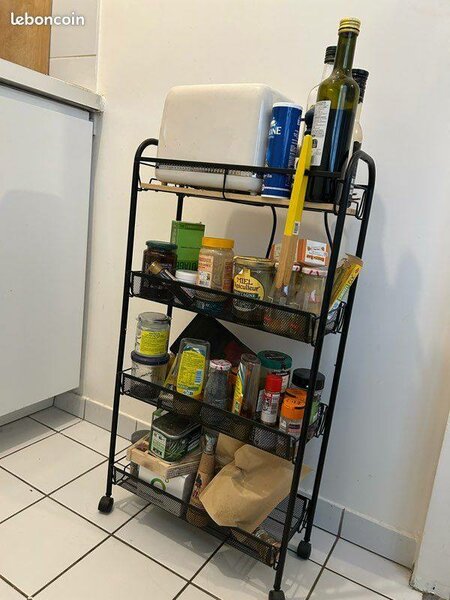 Étagère de cuisine 4 niveaux