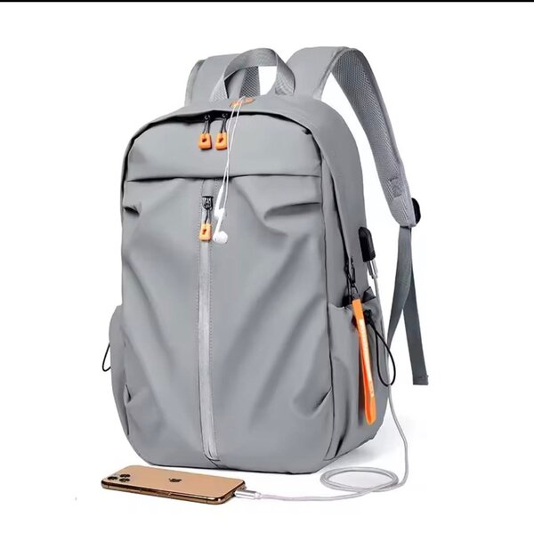 Sac à dos gris pour homme