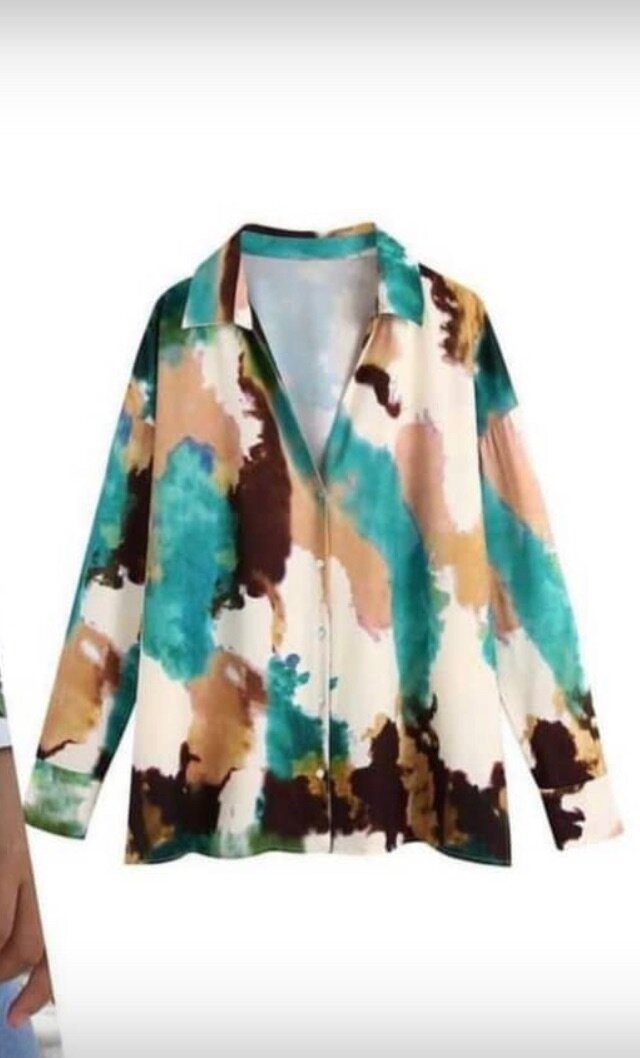 Chemise femme fleurie