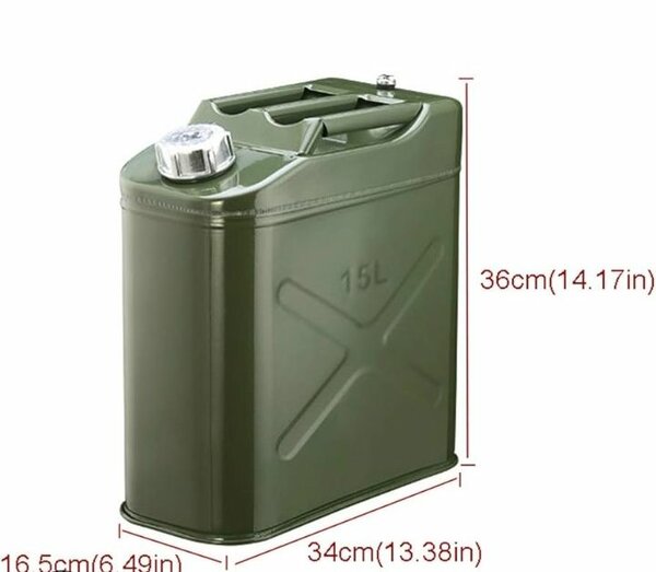 Bidon gérîkal 30L vert