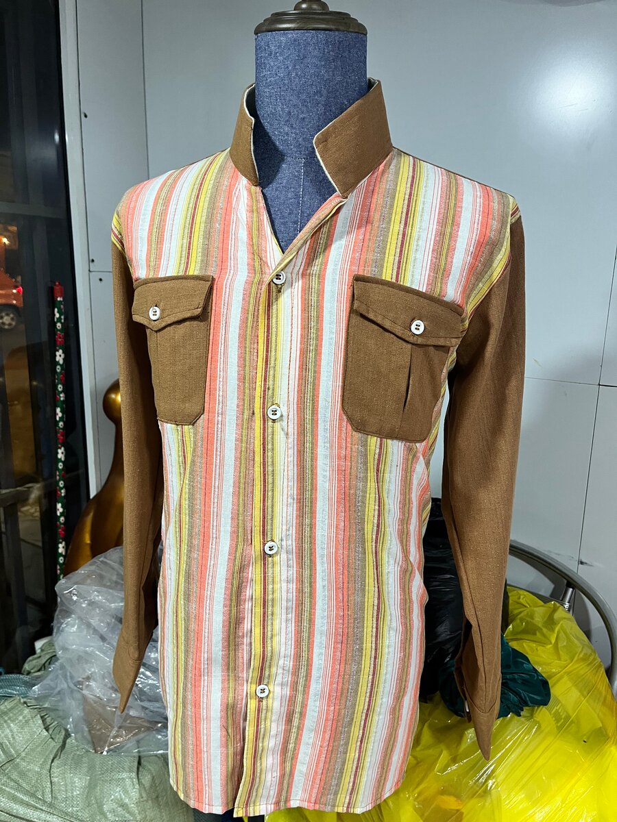 Chemise homme à motifs
