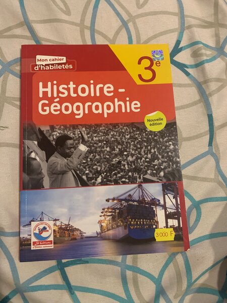 Cahier Histoire Géographie 3ème