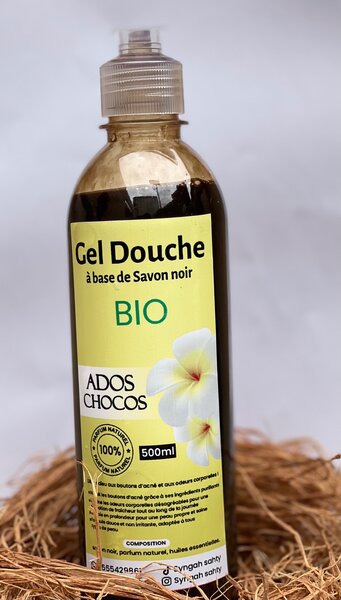 Gel douche à base de savon noir 