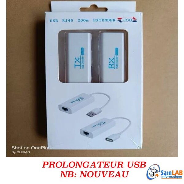 Rallonge USB RJ45 200m