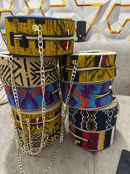 Pochette bandoulière ethnique