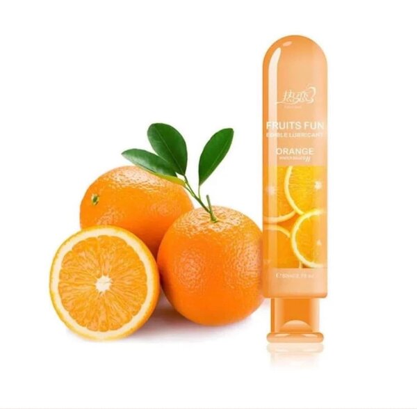 Lubrifiant comestible aux fruits