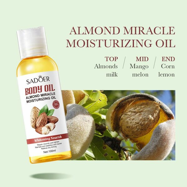 Sadoer almond body oil