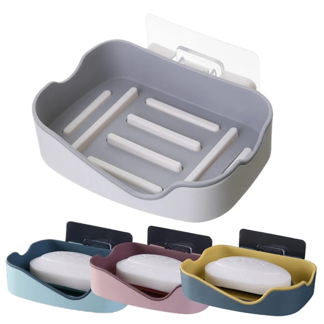 Porte-savon mural autocollant