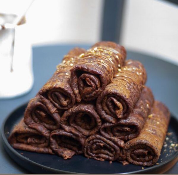 5 crêpes au chocolat