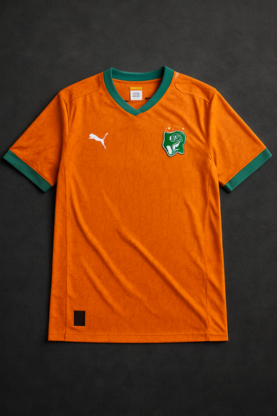 Maillot de football orange