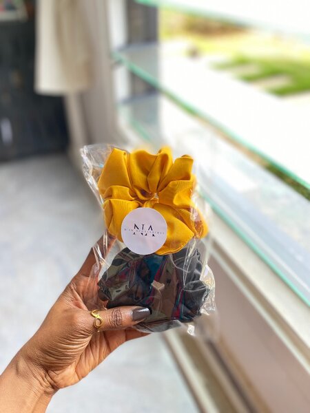 Chouchou Satinés colorés