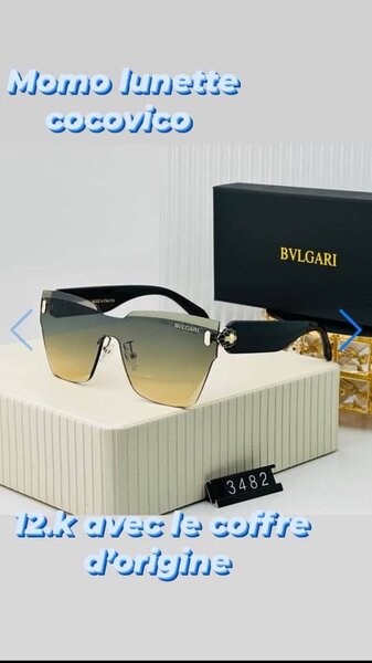 Lunettes de soleil élégantes Bvlgari
