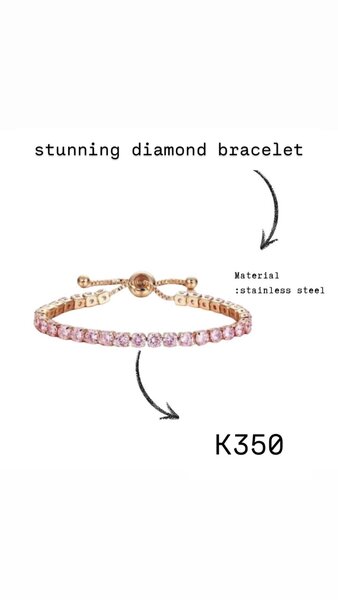 Rose Gold Tennis Bracelet