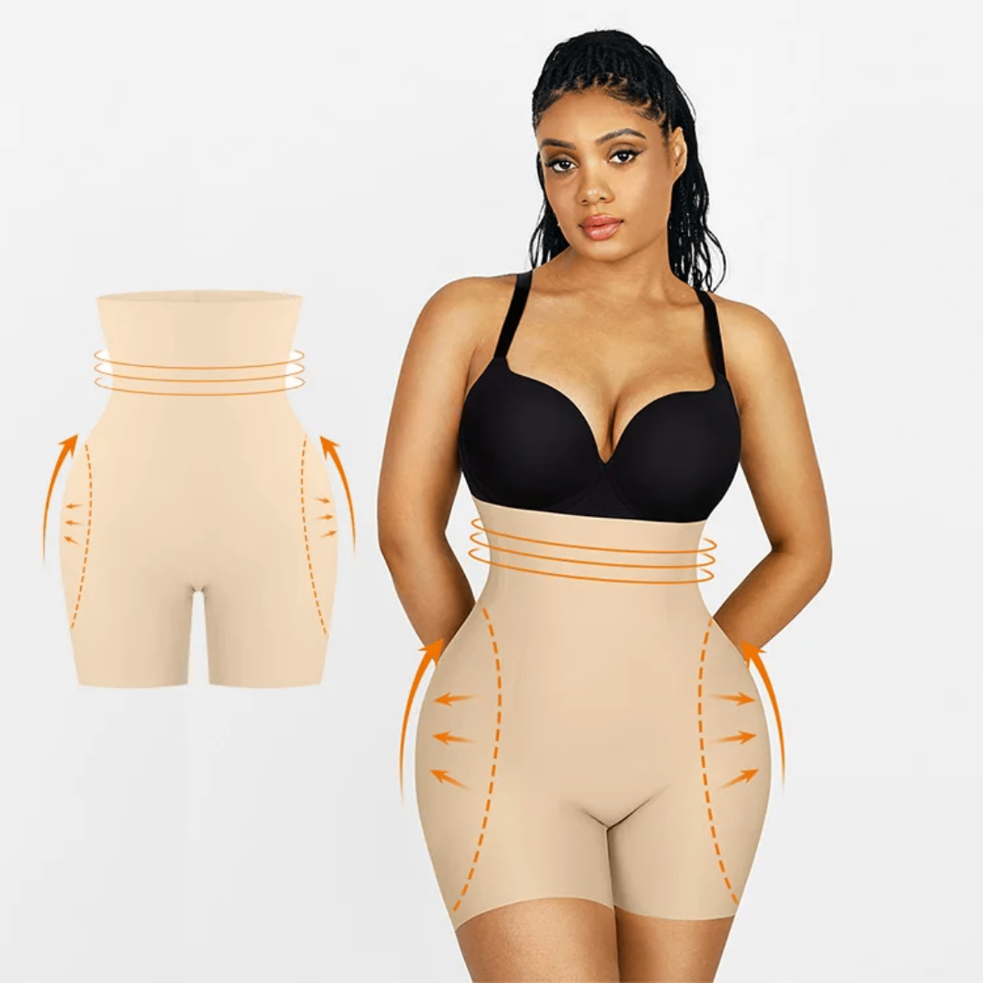 High-Waist Shapewear Shorts