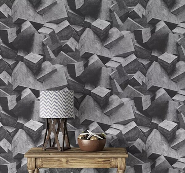 Papier Peint 3D Géométrique