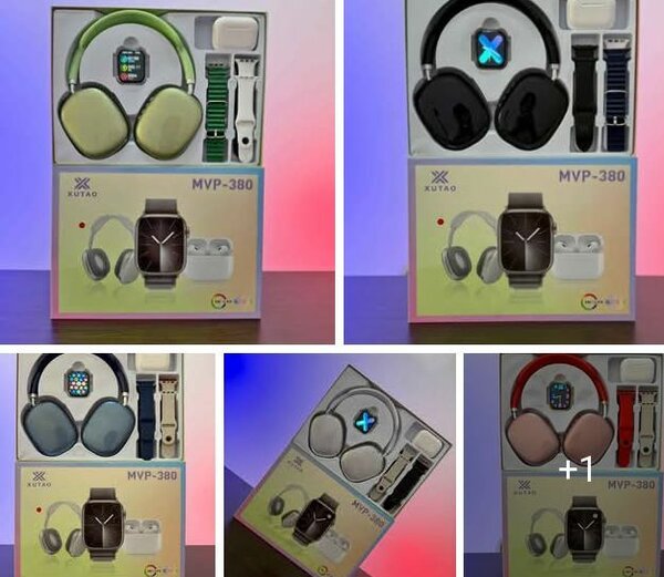 Ensemble Écouteurs et Montre Connectée