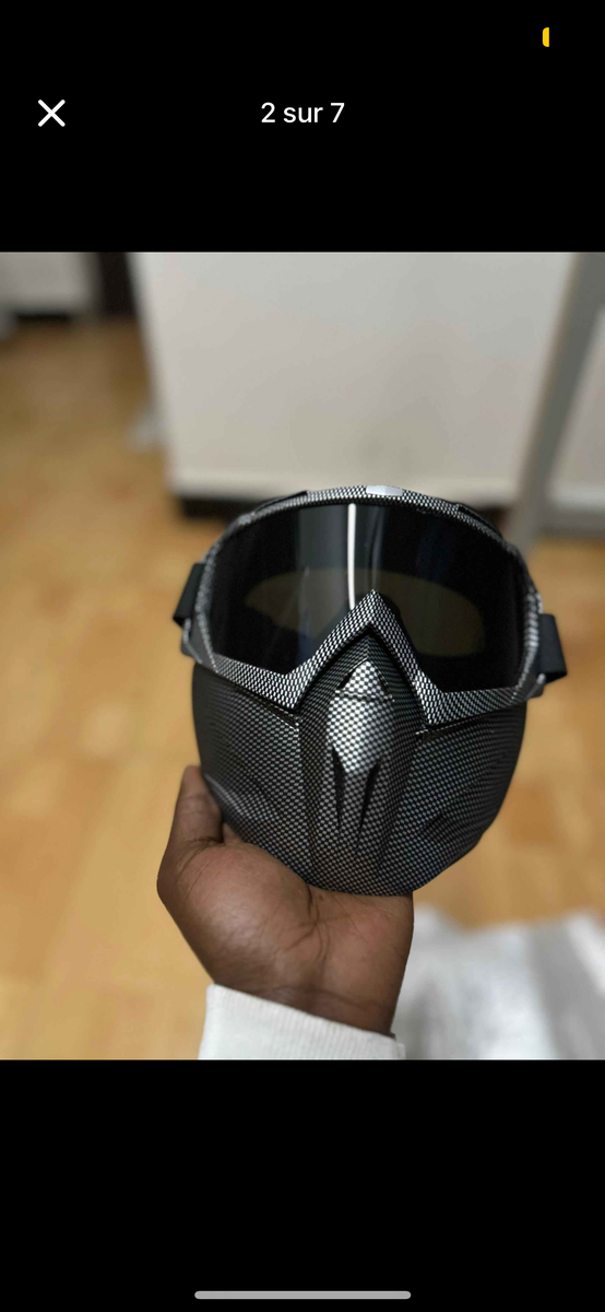 Masque de Motocross Stylé