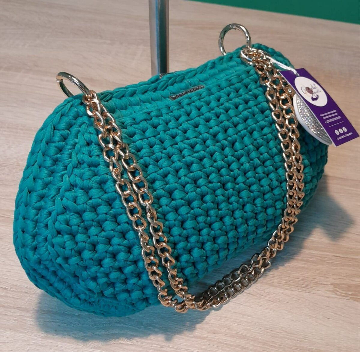Sac à main au crochet