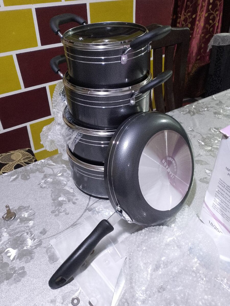 Batterie de cuisine antiadhésive