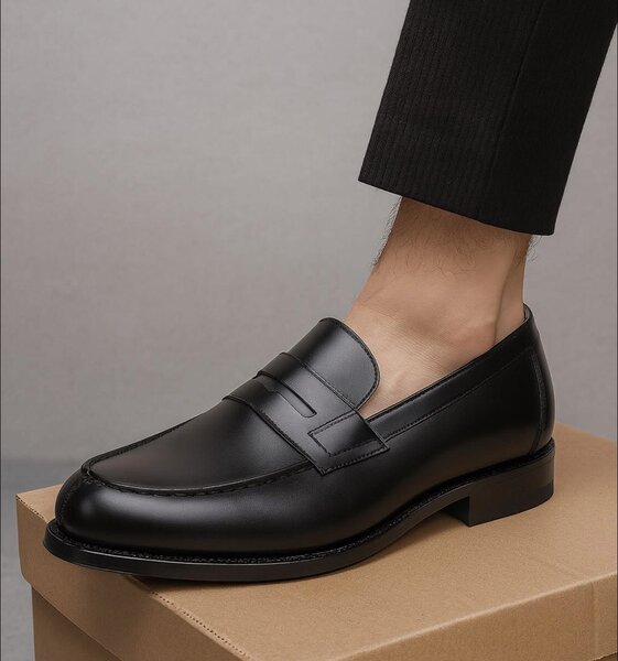 Mocassins classiques en cuir