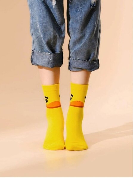 Chaussettes Jaunes Canard