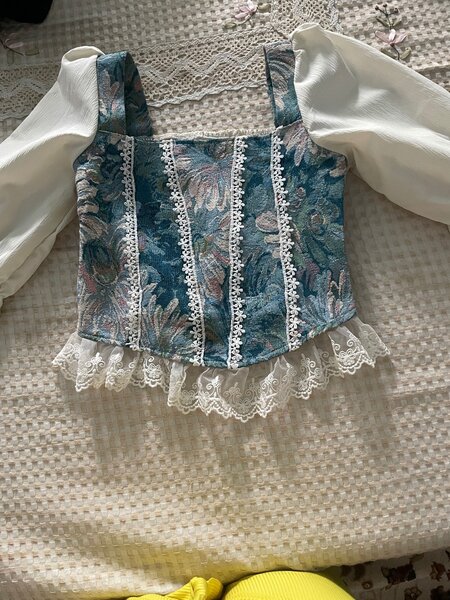 Тренч-блузка