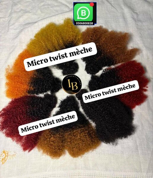 Mèche micro twist