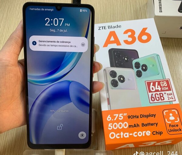 Smartphone ZTE Blade A36