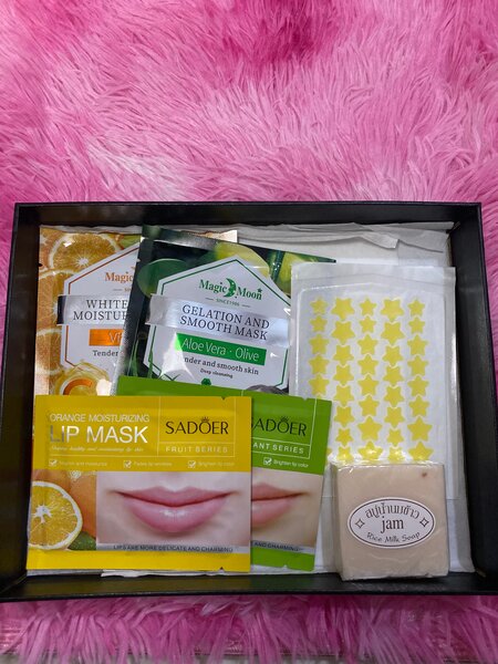 Coffret beauté soins visage