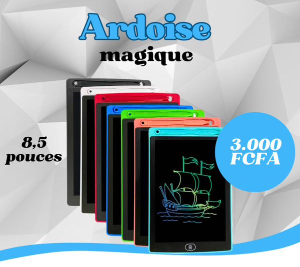 Tablette d'écriture LCD intelligente de 8,5 pouces Tablette d'écriture électronique LCD Tablette de dessin LCD Tableau de notes Bloc-notes portable pour enfants Frog Pad