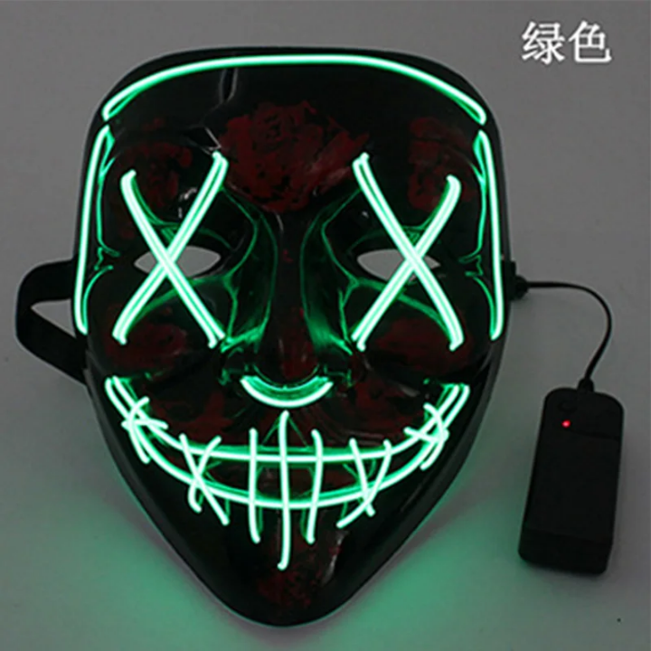 Masque LED Halloween Purge