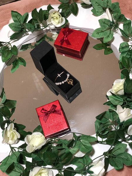 Ensemble bague et chaîne