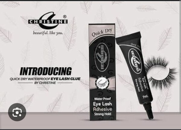 Christine Eye Lash Glue 7ml (Black Shade)