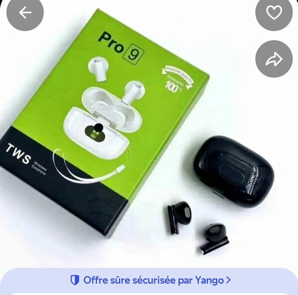 Écouteurs Bluetooth  Pro 9