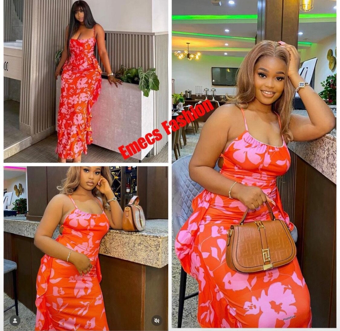 Long backless dresses