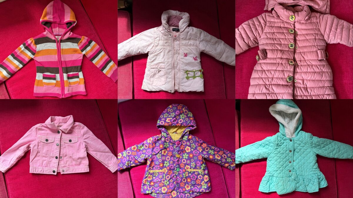 Куртки для девочки