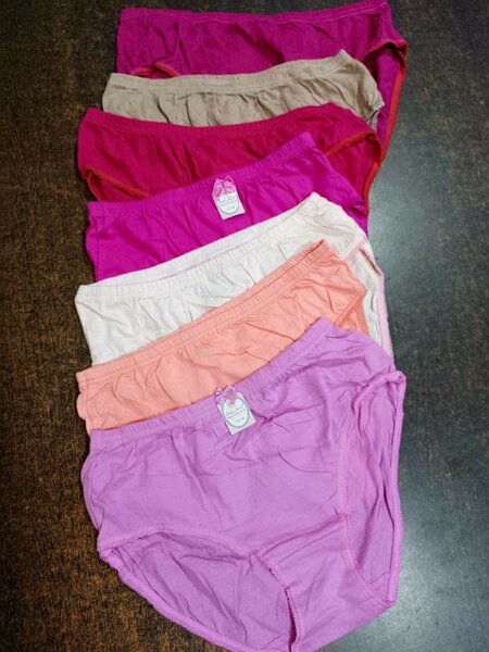 6 pieces cotton panties for adults