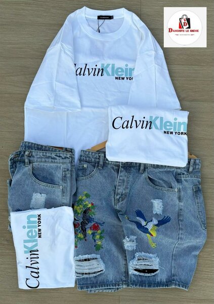 Set T-shirt et Shorts Calvin Klein