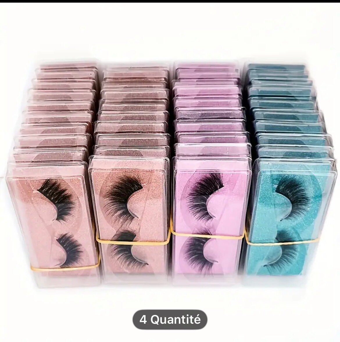 Faux-cils volumineux glamour