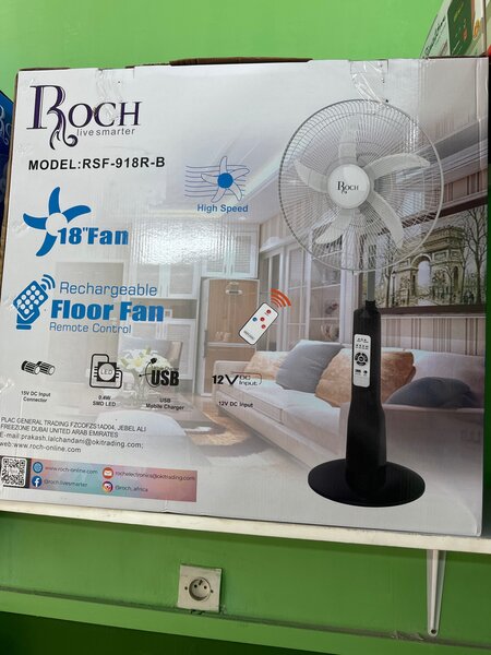 Ventilateur ROCH rechargeable