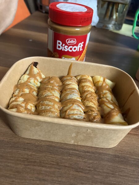 Crêpes Speculos et chocolat