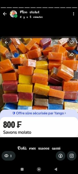 Savon Artisanal Coloré