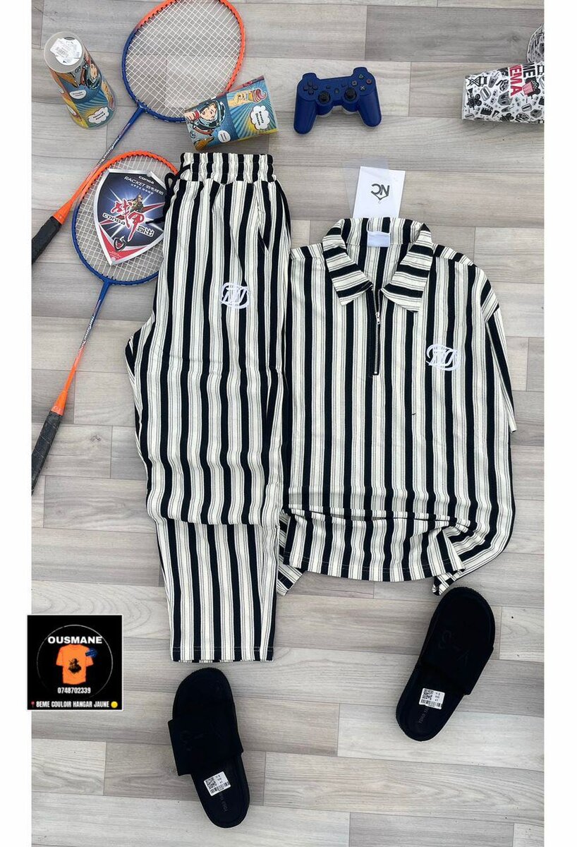 Tenue de Sport Rayée