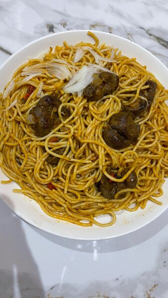 Nouilles épicées aux Rognons